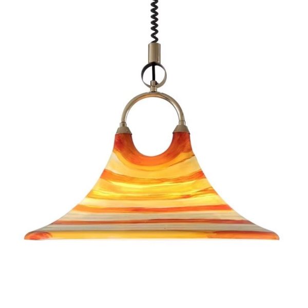 Đèn Thả Hình Chiếc Mũ Độc Đáo, Đèn Thả Acrylic Nghệ Thuật Điều Chỉnh Độ Cao Dùng Decor - Hình ảnh 5