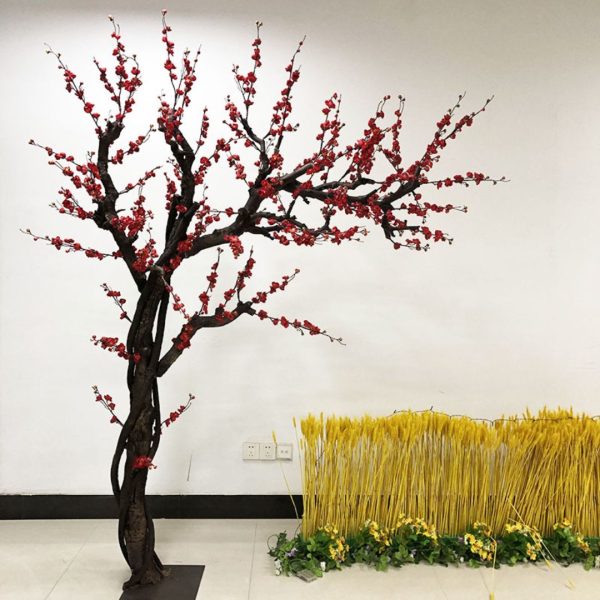Cây hoa mận nhân tạo cao cấp decor nhiều không gian khác nhau