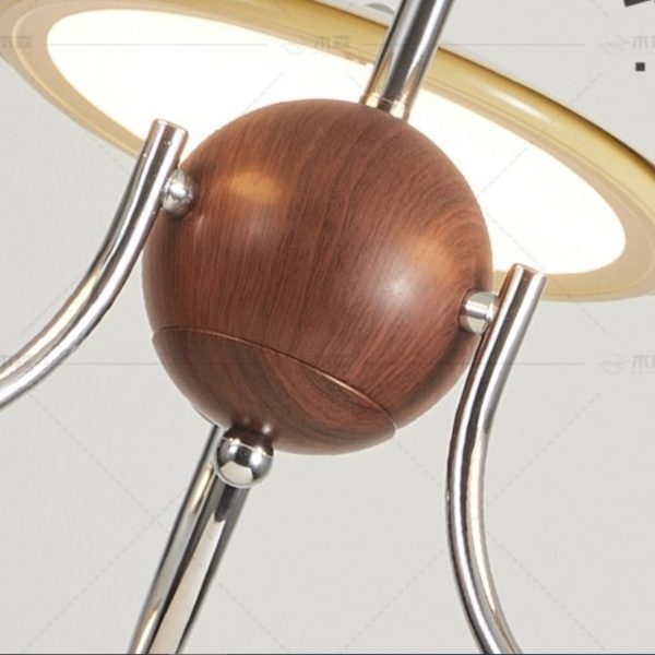 Đèn Chùm Thả Hình Đĩa Bay, Đèn Chùm Phòng Khách, Hội Trường Phong Cách Cổ Điển, Đèn Thả Retro - Hình ảnh 2