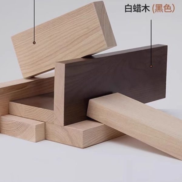 Bàn Sofa Hình Chiếc Lá Độc Đáo, Bàn Trà Gỗ Nguyên Khối Khung Thép Không Gỉ Độc Đáo - Hình ảnh 3