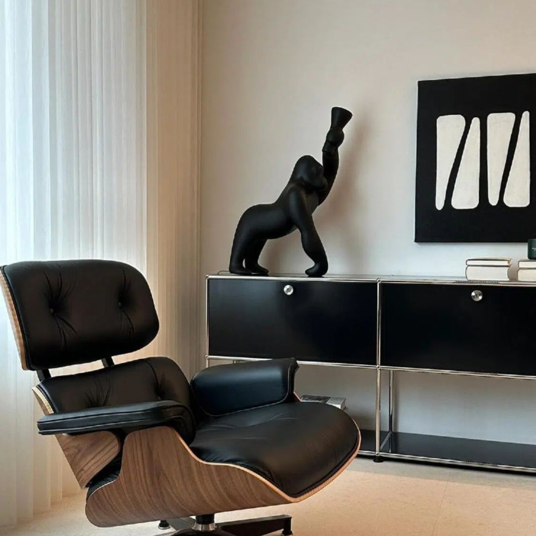 Ghế thư giãn Emas da bò cao cấp thích hợp decor không gian phòng khách