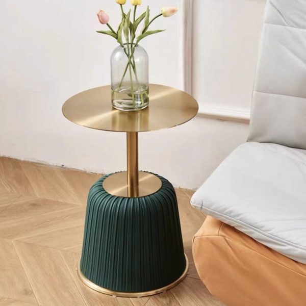 Bàn Cafe Đá Phiến Tròn Bắc Âu Màu Sắc Độc Đáo Trang Trí Phòng Khách Hiện Đại