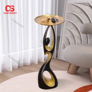 Bàn Cafe Nghệ Thuật Khiêu Vũ Mô Phỏng Hình Cô Gái Đang Múa Trừu Tượng Sang Trọng