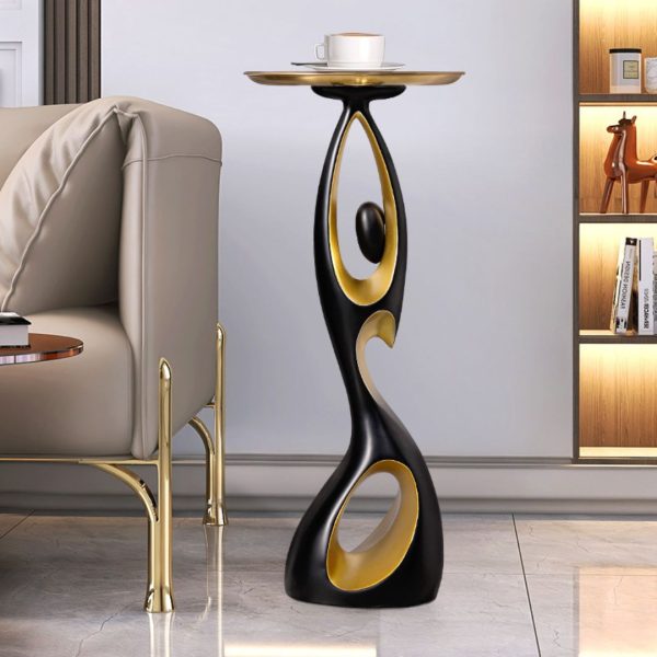 Bàn Cafe Nghệ Thuật Khiêu Vũ Mô Phỏng Hình Cô Gái Đang Múa Trừu Tượng Sang Trọng