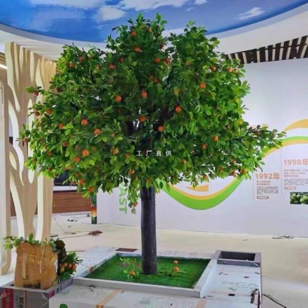 Cây Cam Lớn Mô Phỏng Nhân Tạo, Cây Ăn Quả Decor Sân Vườn Ngày Tết, Lễ Hội