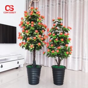 Cây Quả Cam Quất Nhân Tạo, Cây Ăn Quả Trang Trí Phòng Khách Ngày Tết, Mùa Xuân
