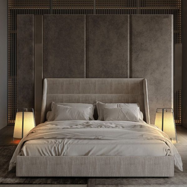 Đèn Bàn Vải Phong Cách Zen Đơn Giản Decor Phòng Trà Cổ Điển, Hành Lang