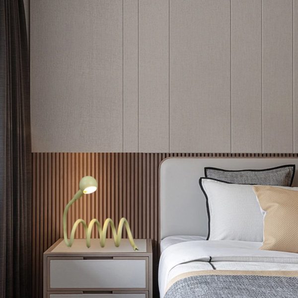 Đèn Bàn Xoắn Ốc Lò Xo Thiết Kế Sáng Tạo Decor Phòng Ngủ Nhiều Màu Sắc