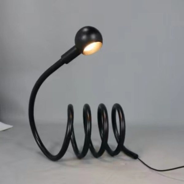 Đèn Bàn Xoắn Ốc Lò Xo Thiết Kế Sáng Tạo Decor Phòng Ngủ Nhiều Màu Sắc
