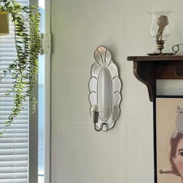 Đèn Chân Nến Ốp Tường Cao Cấp Màu Vàng Đồng Bạc Retro Cổ Điển Phòng Khách, Phòng Tắm