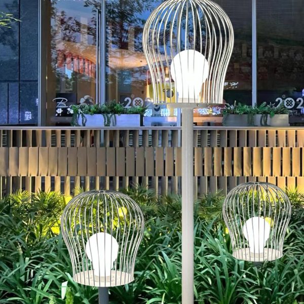 Đèn Đường Hình Cây Xương Rồng Chống Thấm Decor Cảnh Quan, Công Viên Khu Dân Cư