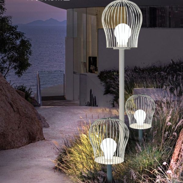 Đèn Đường Hình Cây Xương Rồng Chống Thấm Decor Cảnh Quan, Công Viên Khu Dân Cư
