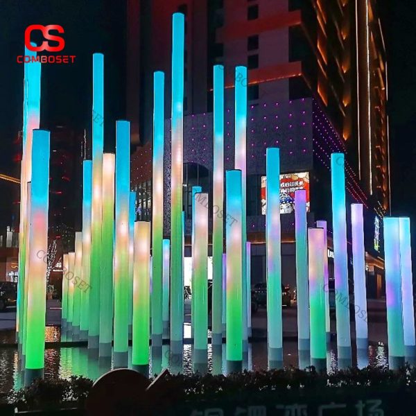Đèn Đường LED Đổi Màu RGB Chống Thấm Nước Chiếu Sáng Lễ Hội, Sự Kiện Âm Nhạc
