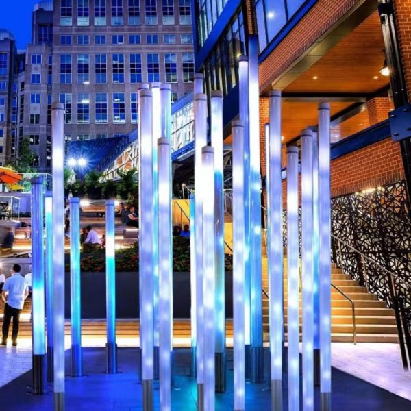 Đèn Đường LED Đổi Màu RGB Chống Thấm Nước Chiếu Sáng Lễ Hội, Sự Kiện Âm Nhạc