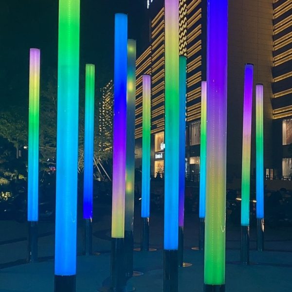 Đèn Đường LED Đổi Màu RGB Chống Thấm Nước Chiếu Sáng Lễ Hội, Sự Kiện Âm Nhạc