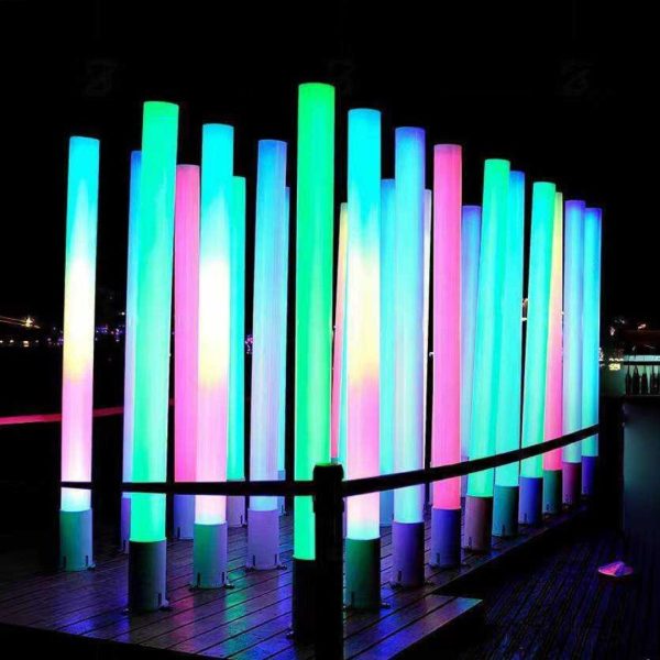 Đèn Đường LED Đổi Màu RGB Chống Thấm Nước Chiếu Sáng Lễ Hội, Sự Kiện Âm Nhạc