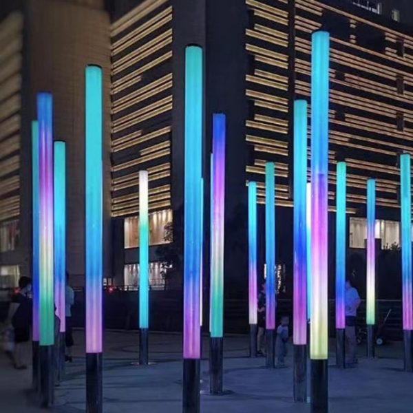 Đèn Đường LED Đổi Màu RGB Chống Thấm Nước Chiếu Sáng Lễ Hội, Sự Kiện Âm Nhạc