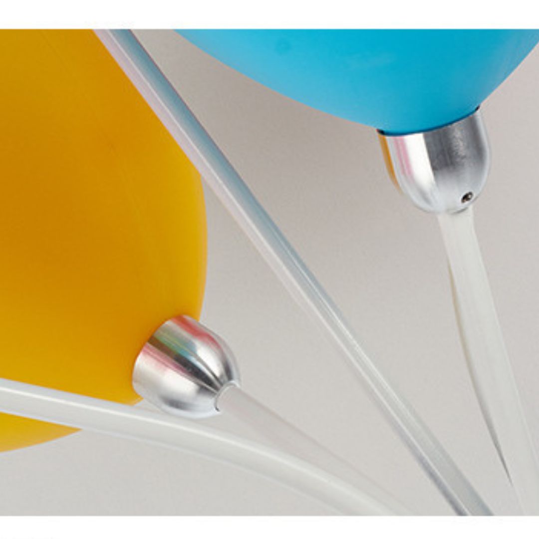 Đèn Đường LED Quả Bóng Bay Nhiều Màu Sắc Rực Rỡ Trang Trí Công Viên, Sự Kiện, Lễ Hội