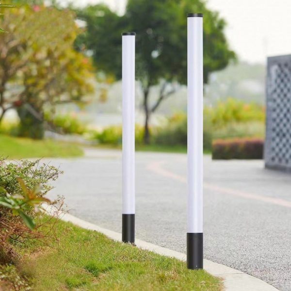 Đèn Đường Nhôm Trụ Tròn Dài 1m Chống Thấm Nước Sân Vườn, Bãi Cỏ, Công Viên