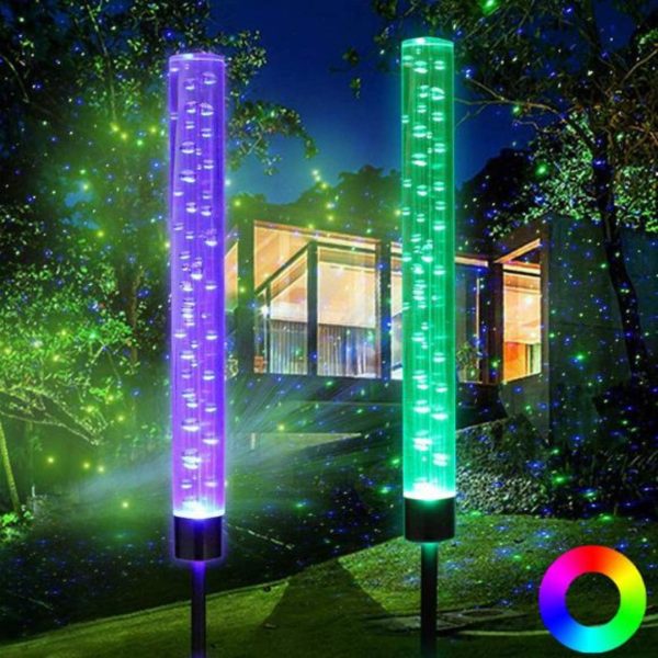 Đèn LED Mô Phỏng Bong Bóng Nước Chuyển Động Màu Đa Dạng Decor Sân Vườn, Sự Kiện