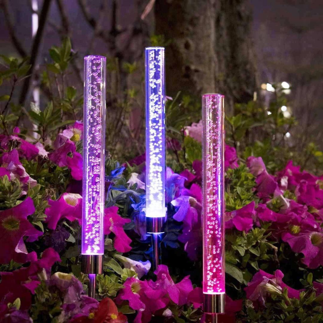 Đèn LED Mô Phỏng Bong Bóng Nước Chuyển Động Màu Đa Dạng Decor Sân Vườn, Sự Kiện