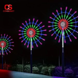 Đèn LED Pháo Hoa Nhấp Nháy Nhiều Màu Trang Trí Lễ Hội Ngoài Trời Sự Kiện Mừng Năm Mới
