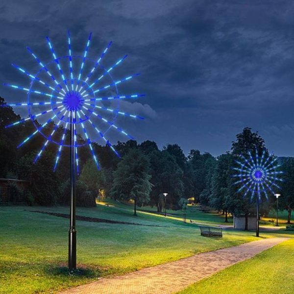 Đèn LED Pháo Hoa Nhấp Nháy Nhiều Màu Trang Trí Lễ Hội Ngoài Trời Sự Kiện Mừng Năm Mới
