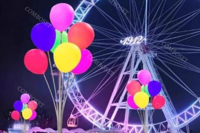 Sự Kỳ Diệu Của Đèn LED RGB 16 Màu Trang Trí Không Gian Ngoại Thất Lung Linh