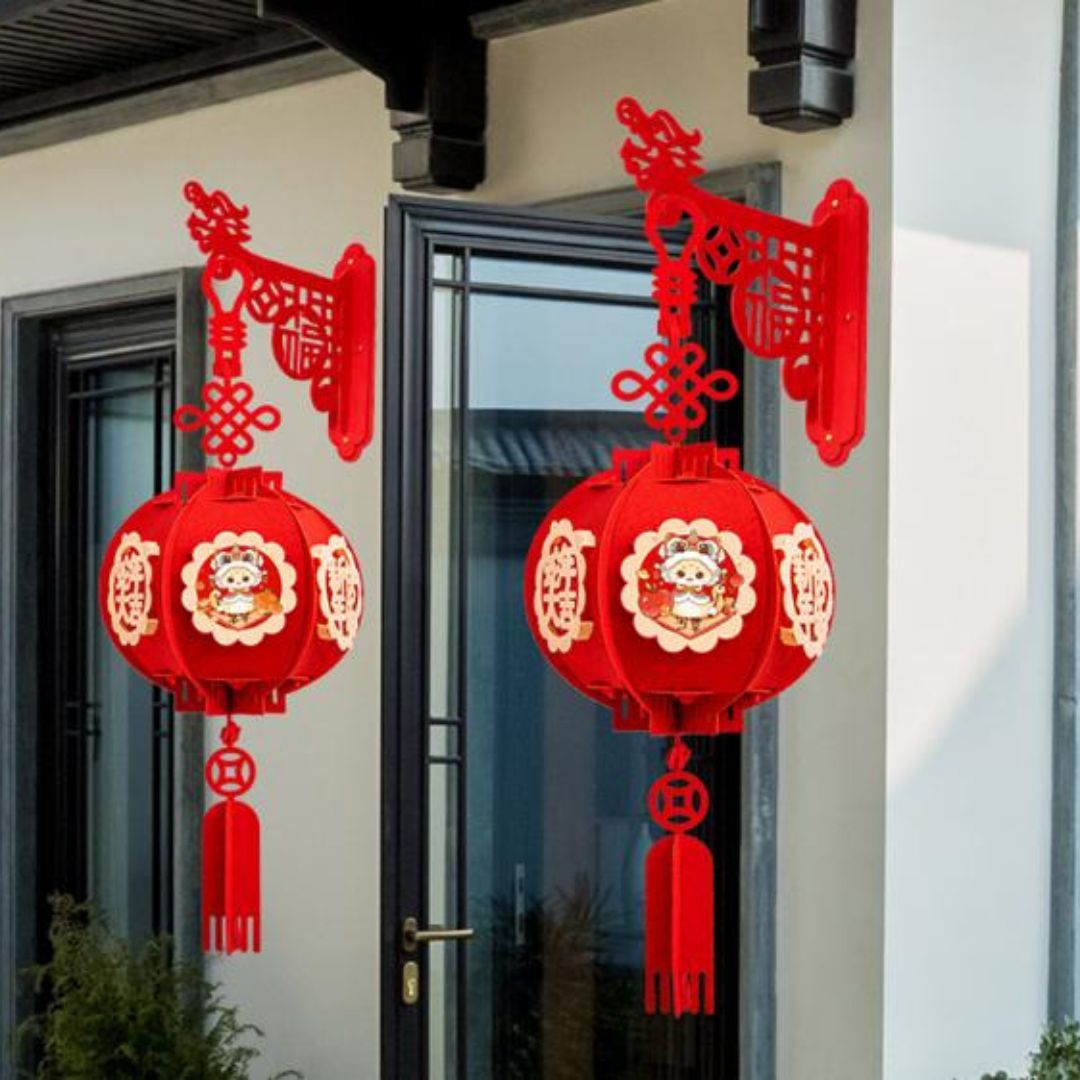 Cách Sử Dụng Đèn Lồng Đỏ Tết Trung Quốc Trang Trí Lễ Hội