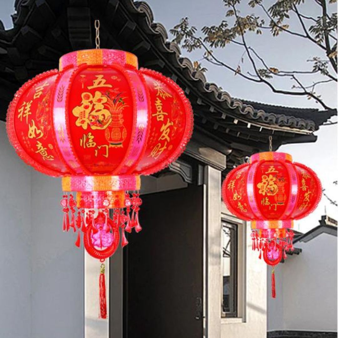 Cách Sử Dụng Đèn Lồng Đỏ Tết Trung Quốc Trang Trí Lễ Hội