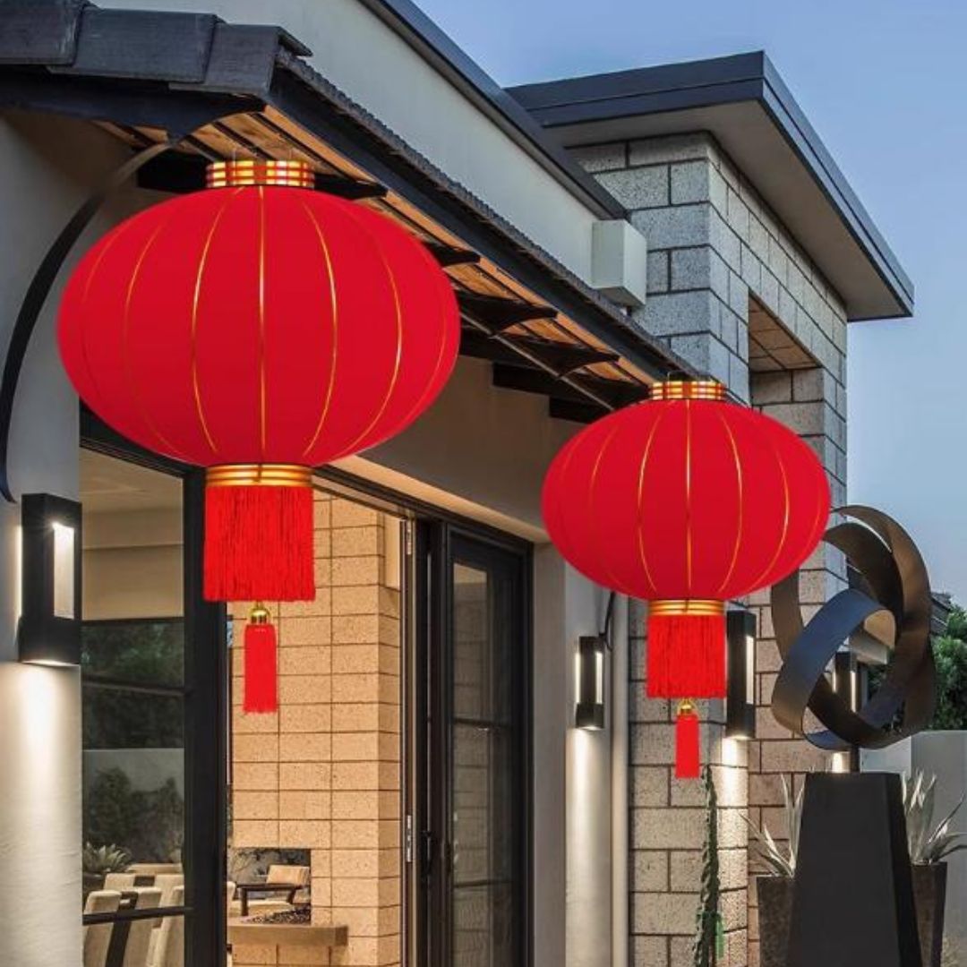 Cách Sử Dụng Đèn Lồng Đỏ Tết Trung Quốc Trang Trí Lễ Hội