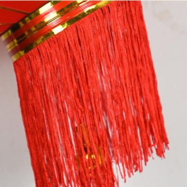 Đèn Lồng Đỏ Vải Nhung Hoạ Tiết Cá Chép May Mắn Chống Thấm Trang Trí Nhà Dịp Tết Năm Mới