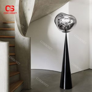 Đèn Sàn Đá Tom Dixon Lava Bằng Acrylic Nghệ Thuật Trang Trí Nội Thất Triển Lãm Sáng Tạo