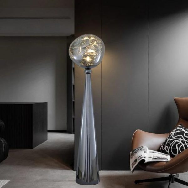 Đèn Sàn Đá Tom Dixon Lava Bằng Acrylic Nghệ Thuật Trang Trí Nội Thất Triển Lãm Sáng Tạo