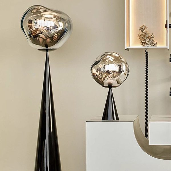 Đèn Sàn Đá Tom Dixon Lava Bằng Acrylic Nghệ Thuật Trang Trí Nội Thất Triển Lãm Sáng Tạo