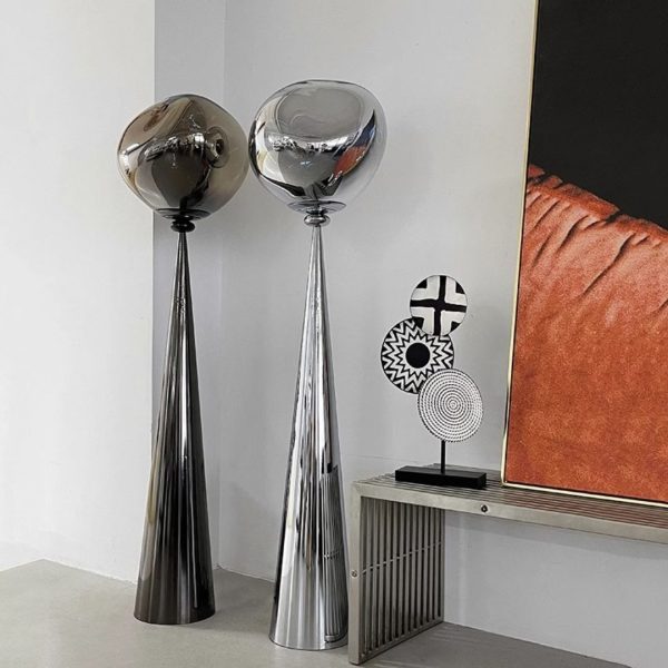 Đèn Sàn Đá Tom Dixon Lava Bằng Acrylic Nghệ Thuật Trang Trí Nội Thất Triển Lãm Sáng Tạo