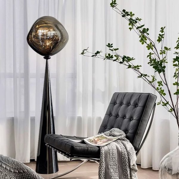 Đèn Sàn Đá Tom Dixon Lava Bằng Acrylic Nghệ Thuật Trang Trí Nội Thất Triển Lãm Sáng Tạo
