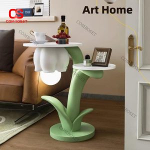 Đèn Sàn Hoa Phát Sáng Hoạt Hình Kèm Kệ Bàn Cafe Phòng Khách Đầu Giường Phòng Ngủ Trẻ Em
