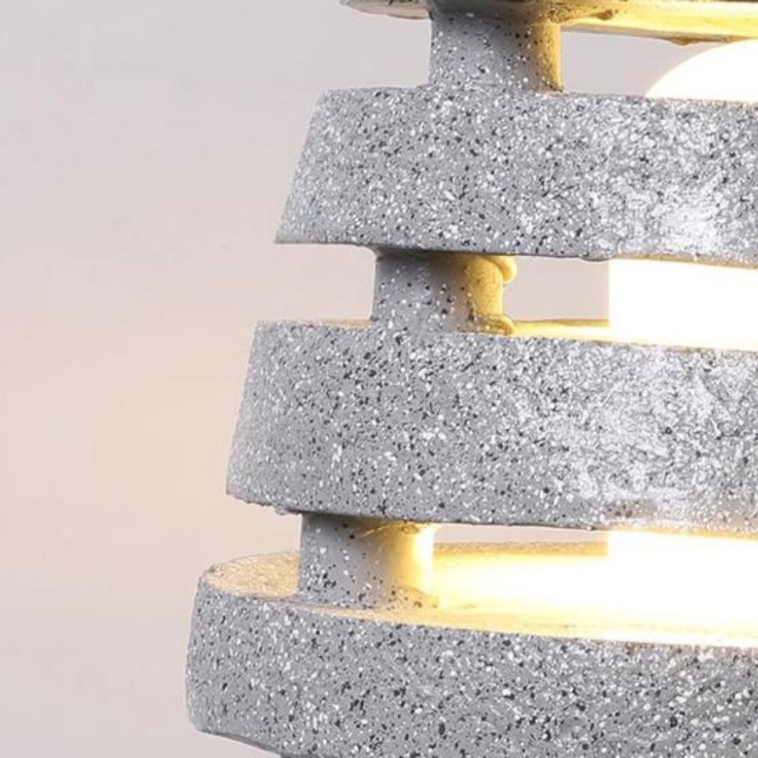 Đèn Sân Vườn Hình Quả Trứng Mô Phỏng Đá Chống Nước Decor Bãi Cỏ, Lối Đi Ban Công