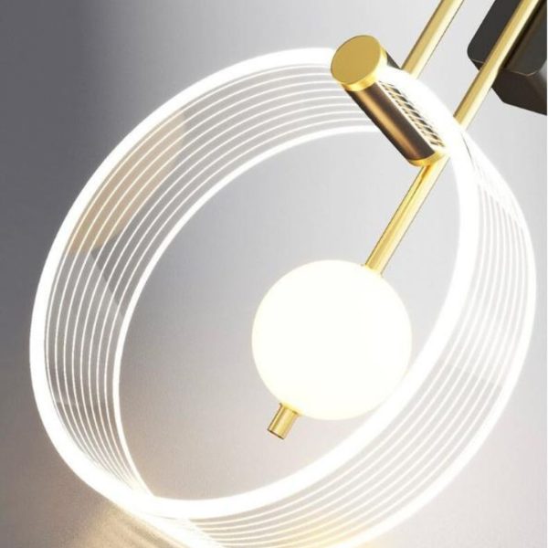 Đèn Tường Acrylic Phòng Ngủ Tối Giản Ánh Sáng Ấm Mang Lại Không Gian Thư Giãn Hiện Đại