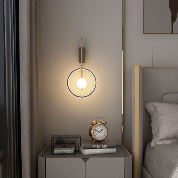 Đèn Tường Acrylic Phòng Ngủ Tối Giản Ánh Sáng Ấm Mang Lại Không Gian Thư Giãn Hiện Đại