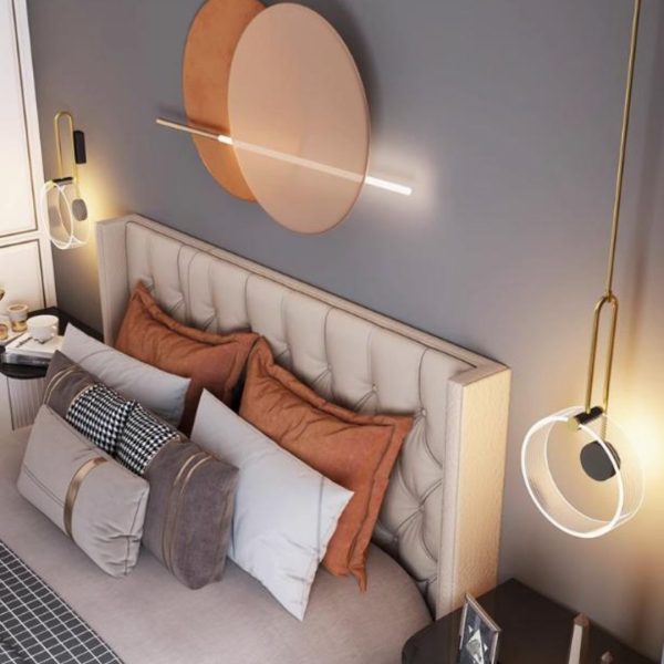 Đèn Tường Acrylic Phòng Ngủ Tối Giản Ánh Sáng Ấm Mang Lại Không Gian Thư Giãn Hiện Đại