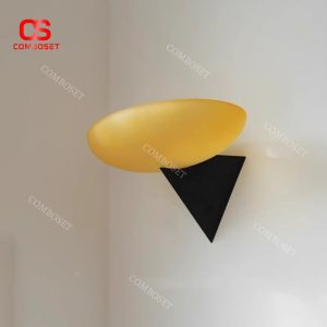 Đèn Tường Kính Vàng Retro Vintage Phong Cách Trung Cổ Chiếu Sáng Lối Đi, Phòng Khách