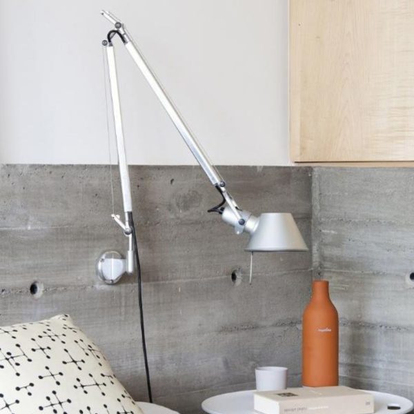 Đèn Tường Nhôm Gấp Gọn Xoay 360 Độ Tiện Ích Decor Bàn Làm Việc, Phòng Ngủ Phong Cách Công Nghiệp