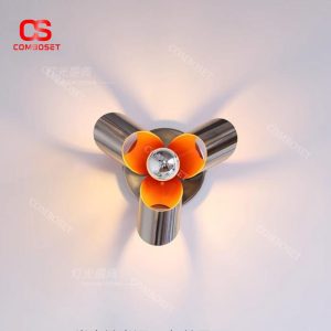 Đèn Tường Sắt Mạ Crome Bauhaus Phong Cách Tối Giản Trang Trí Nội Thất Hiện Đại
