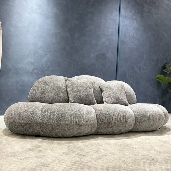 Ghế Sofa Đám Mây Lông Cừu Lớn Mềm Mại Trang Trí Thẩm Mỹ Viện, Phòng Chờ, Phòng Khách