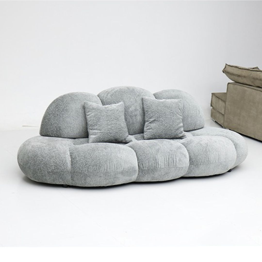 Ghế Sofa Đám Mây Lông Cừu Lớn Mềm Mại Trang Trí Thẩm Mỹ Viện, Phòng Chờ, Phòng Khách