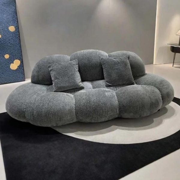 Ghế Sofa Đám Mây Lông Cừu Lớn Mềm Mại Trang Trí Thẩm Mỹ Viện, Phòng Chờ, Phòng Khách