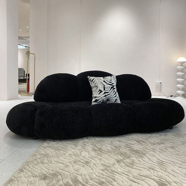 Ghế Sofa Đám Mây Lông Cừu Lớn Mềm Mại Trang Trí Thẩm Mỹ Viện, Phòng Chờ, Phòng Khách
