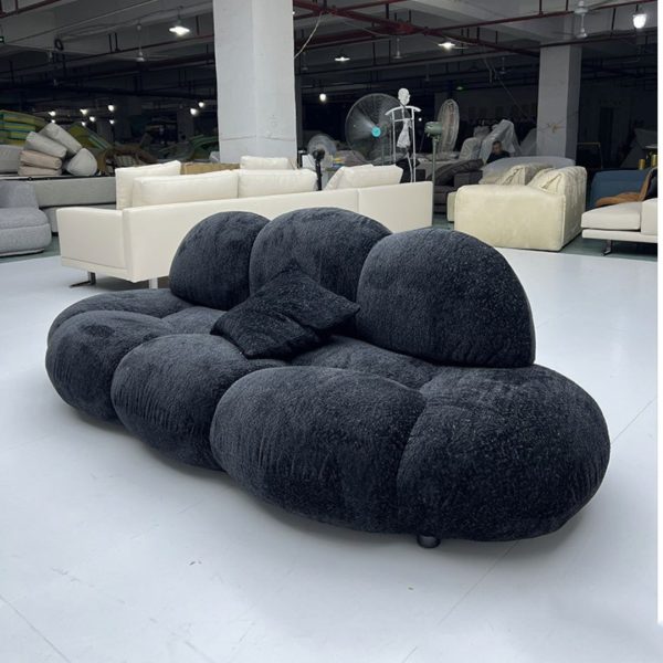 Ghế Sofa Đám Mây Lông Cừu Lớn Mềm Mại Trang Trí Thẩm Mỹ Viện, Phòng Chờ, Phòng Khách